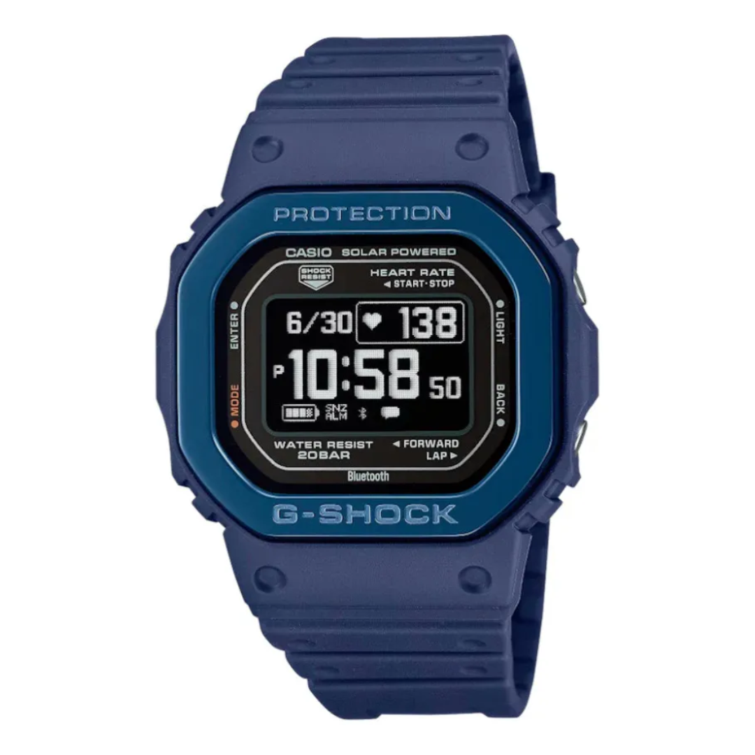 G Shock Smart DwH5600MB 2 Ritmo Cardíaco Gps Sensores Solar Azul