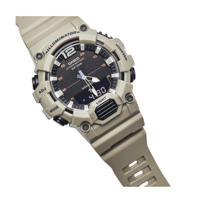 Reloj Casio Para Hombre Deportivo HDC-700-3A3 Verde Caqui Doble Hora