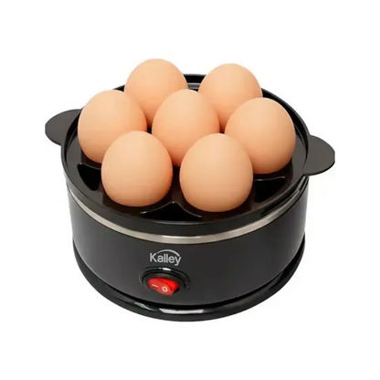 Hervidor Eléctrico de Huevos Kalley K-HHN Negro para 7 Huevos