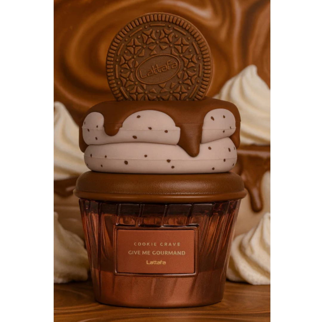 Perfume Lattafa Cookie Crave Give Me Gourmand EDP 75ml Para Mujer