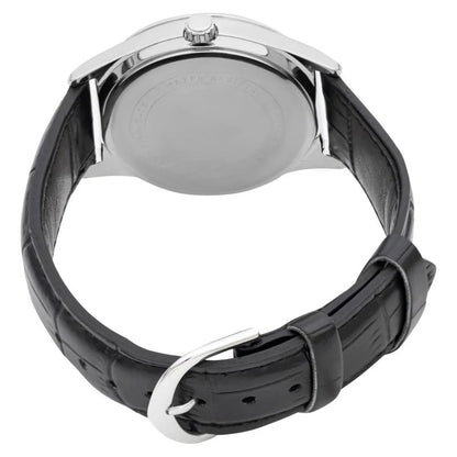 Reloj Casio MTP-V006L-1B2U Cuero Negro Para Hombre