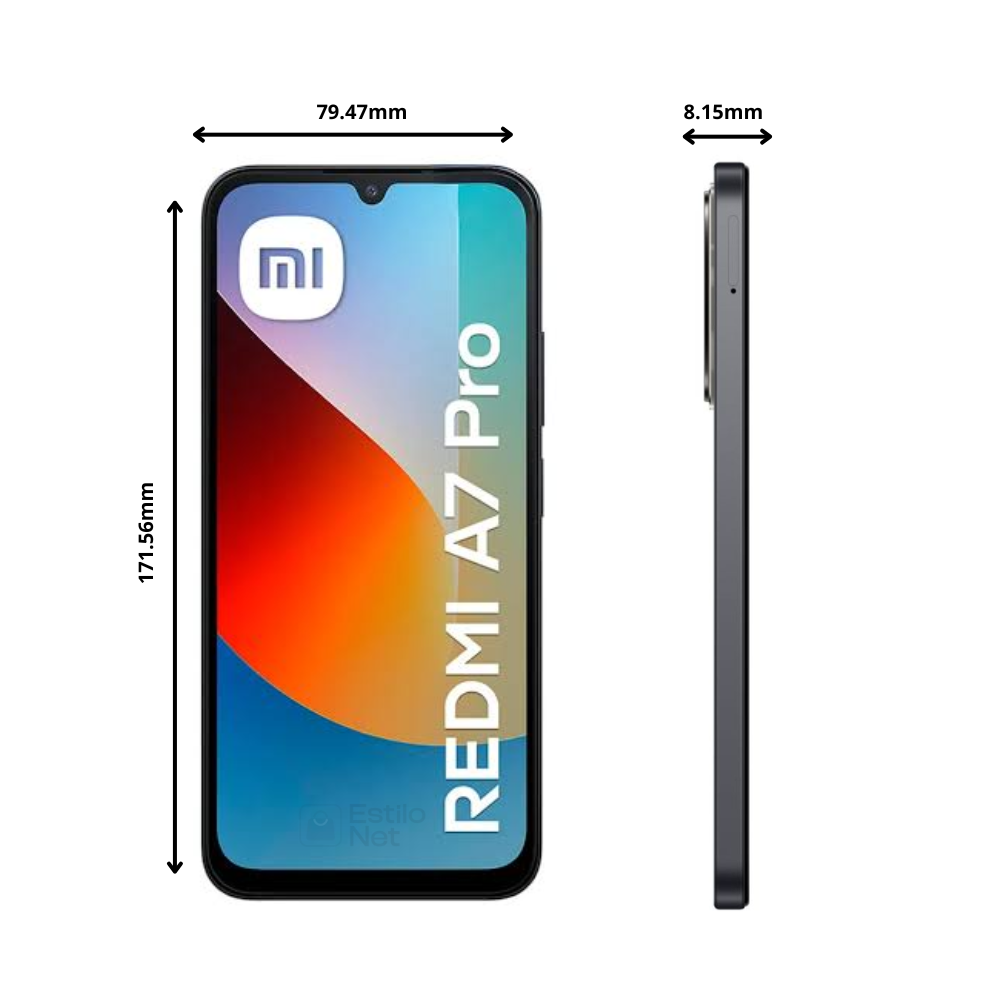 Celular Xiaomi Redmi A7 PRO 4G 128GB 4RAM + 4RAM  Negro