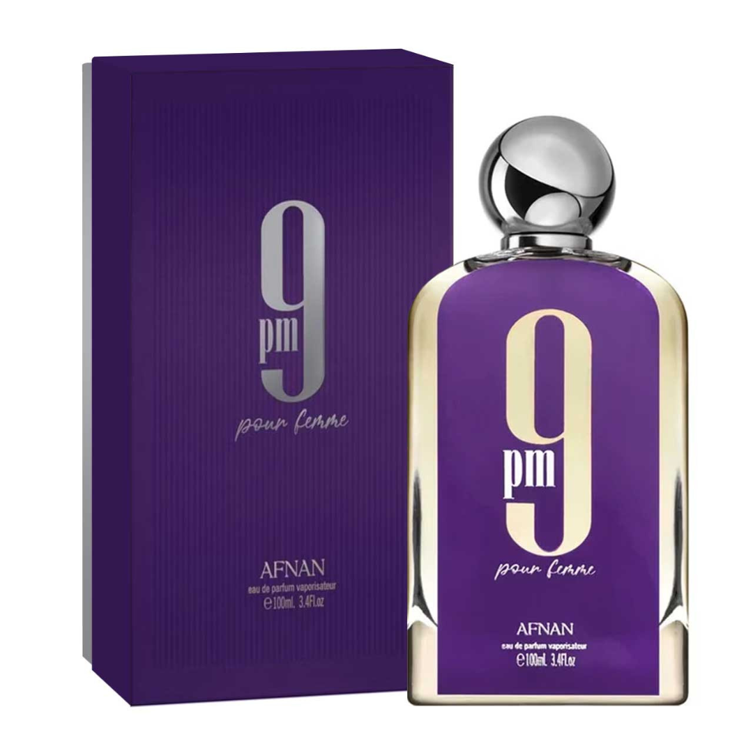 Perfume Afnan 9pm Pour Femme Morado EDP 100ml Dama