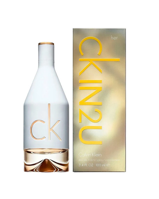 Perfume Calvin Klein Ck In2u Mujer 3.4Oz 100Ml