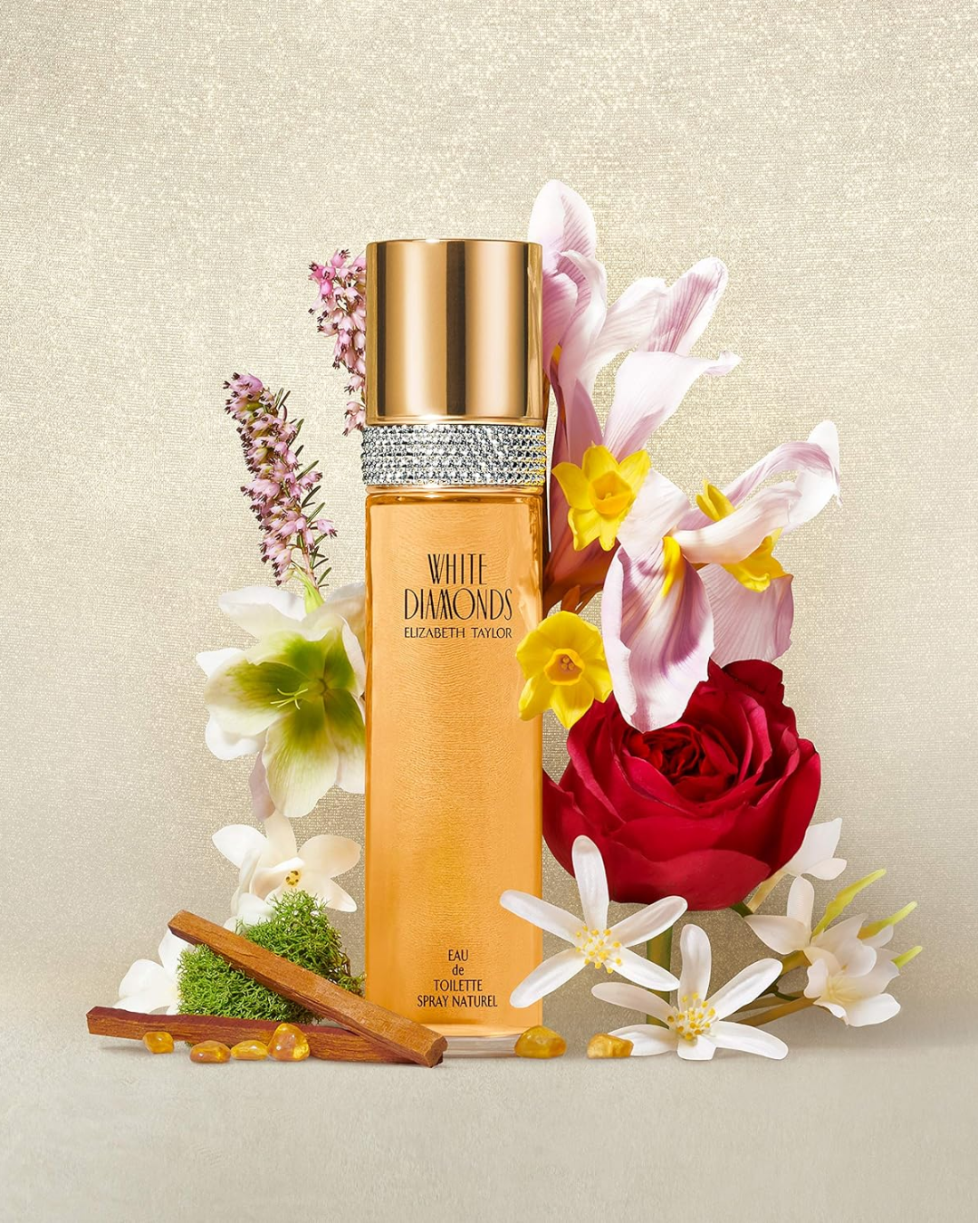 Perfume Diamantes Blancos De Elizabeth Taylor Para Mujer 100 ml