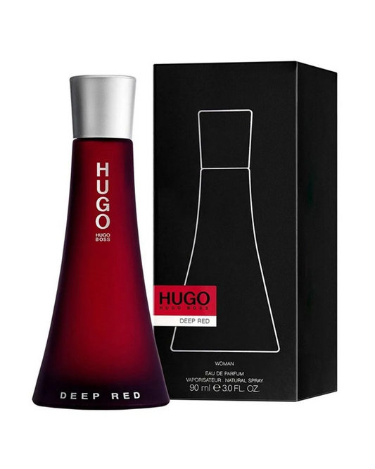 Perfume Hugo Boss Deep Red Mujer Dama 3.0Oz 90Ml Rojo Profundo