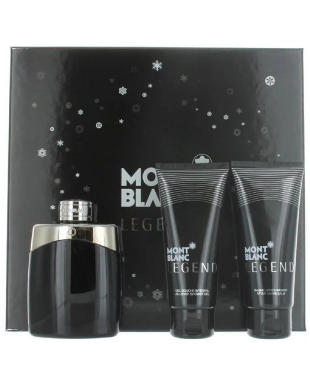 Perfume Mont Blanc Legend Set 3 Pzas 3.4 Edt Men