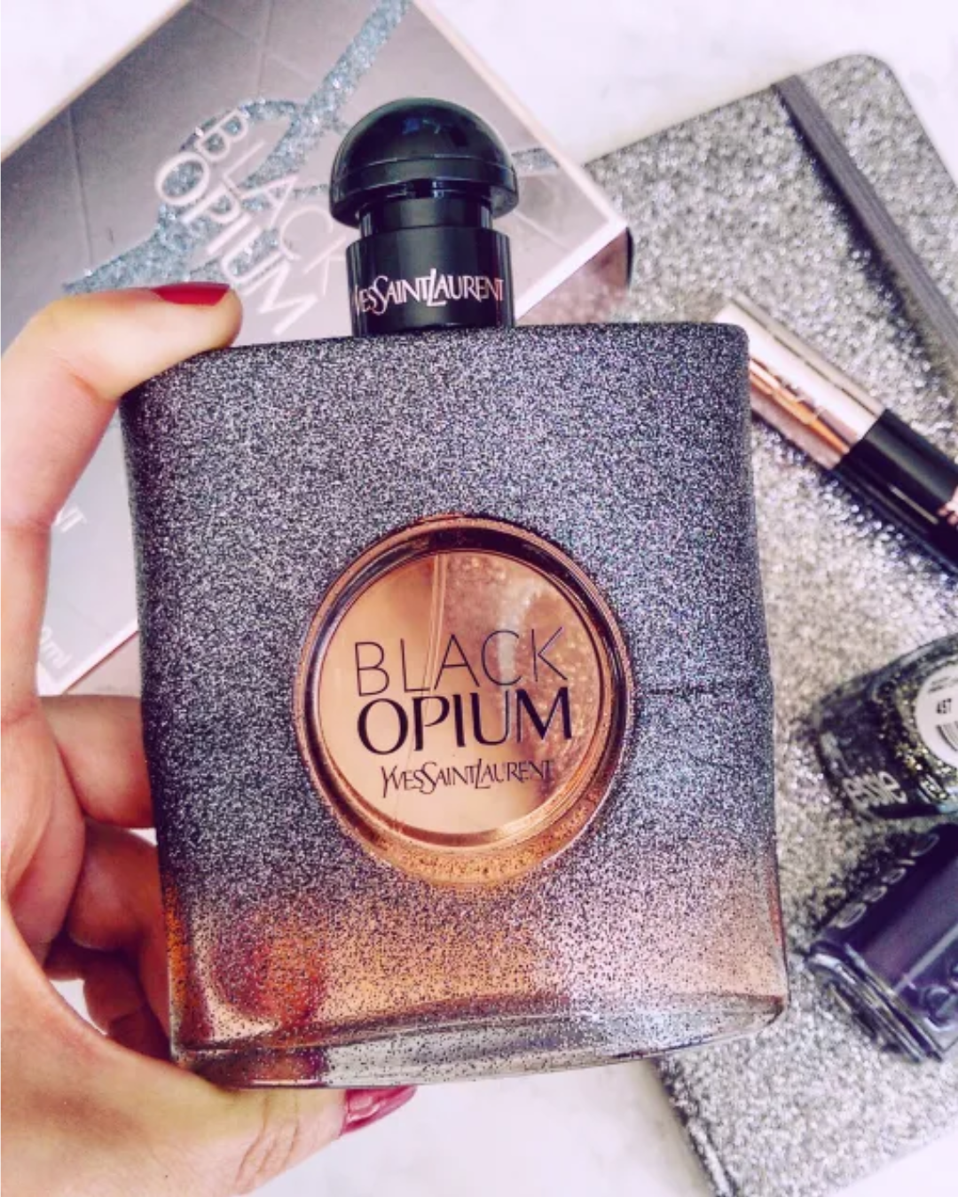 Perfume Yves Saint Laurent Black Opium Floral Shock 3oz Mujer