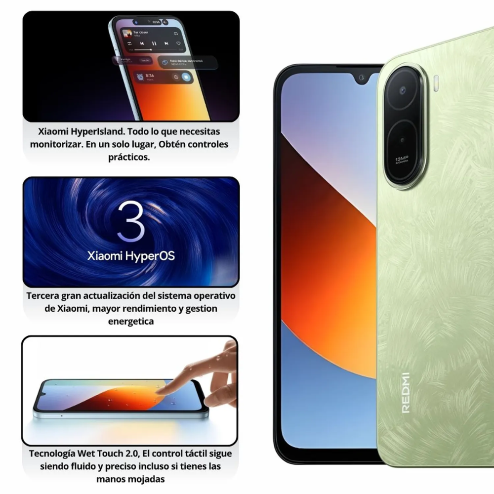 Celular Xiaomi Redmi A7 PRO 4G 64GB 4RAM Verde