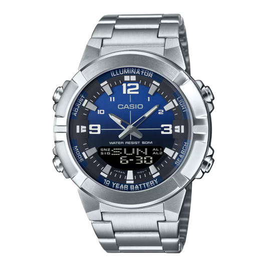 Reloj Casio AMW-870DA-2A1 En Acero Para Hombre