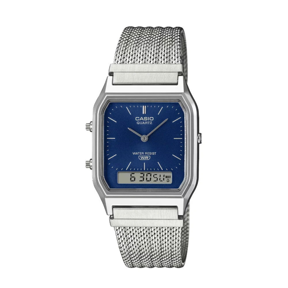 Reloj Casio AQ-230EM-2ADF Análogo Digital Vintage Unisex