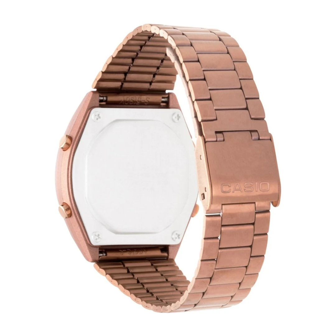 Reloj Casio B-640WC-5A Retro Para Mujer Rosa