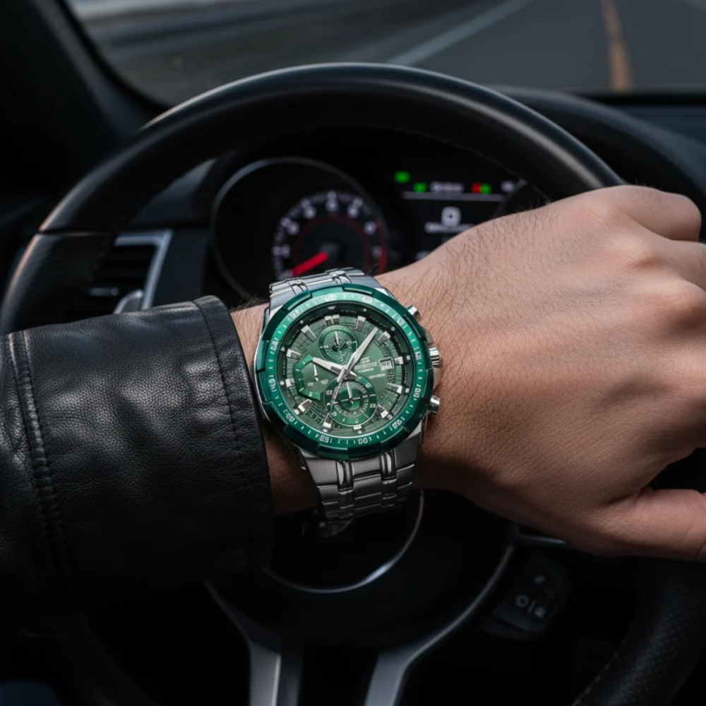Reloj Casio Edifice EFR-539DE-3AV Deportivo Para Hombre