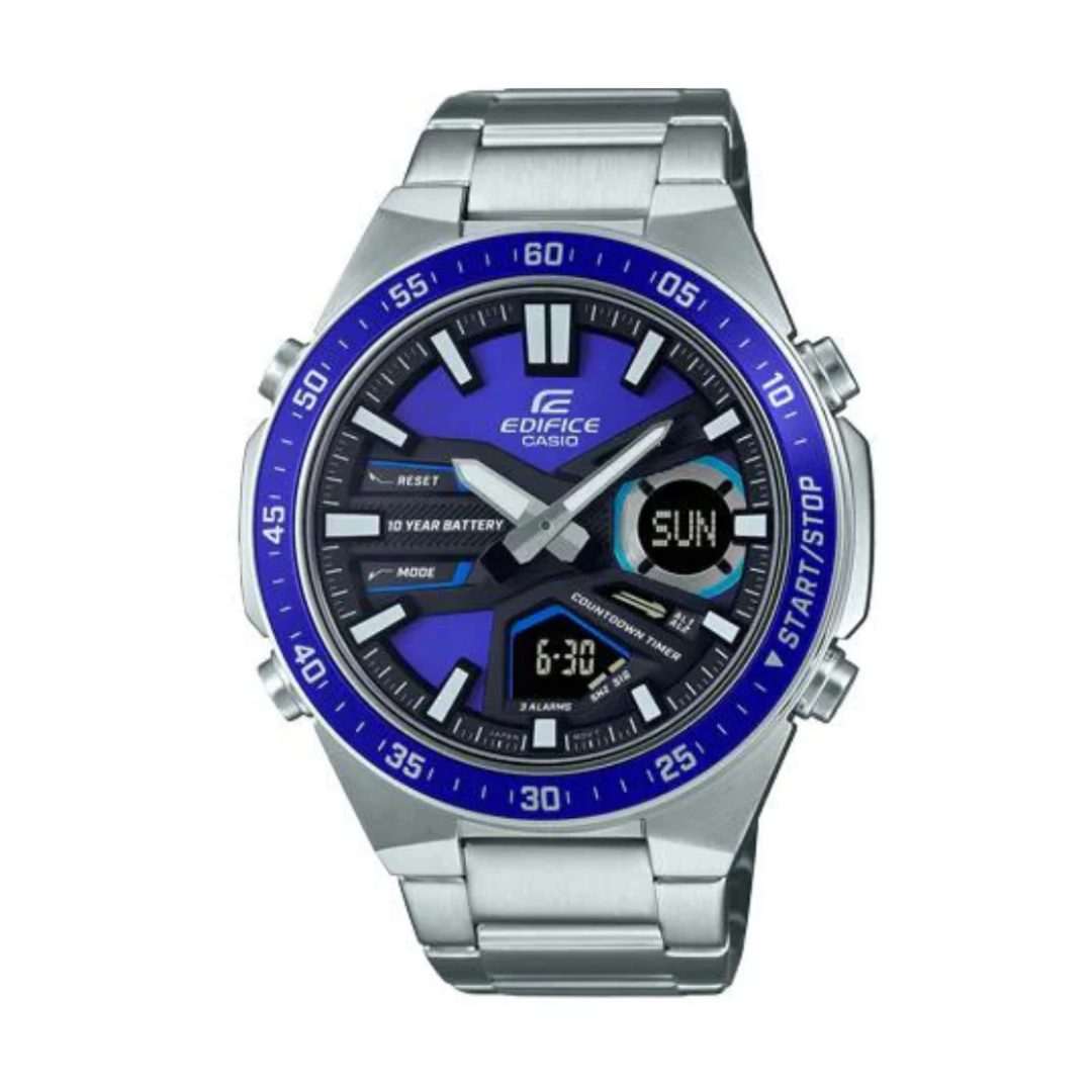 Reloj Casio Edifice EFV-C110D-2A Hombre En Acero