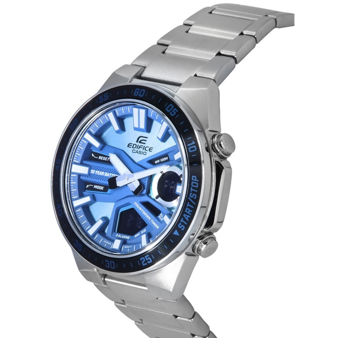 Reloj Casio Edifice EFV-C110D-2B En Acero Para Hombre