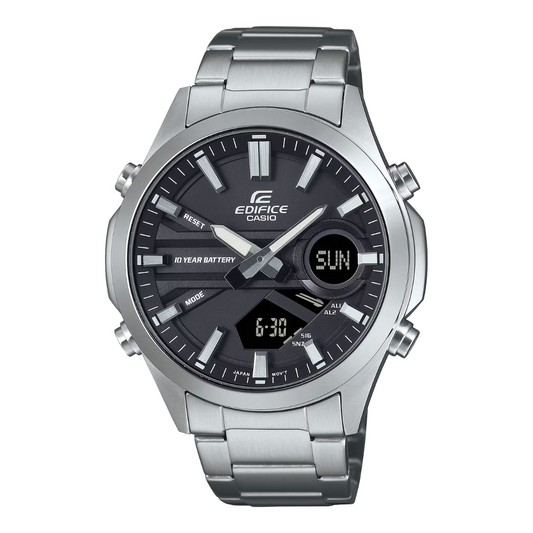 Reloj Casio Edifice EFV-C120D-1A Hombre En Acero