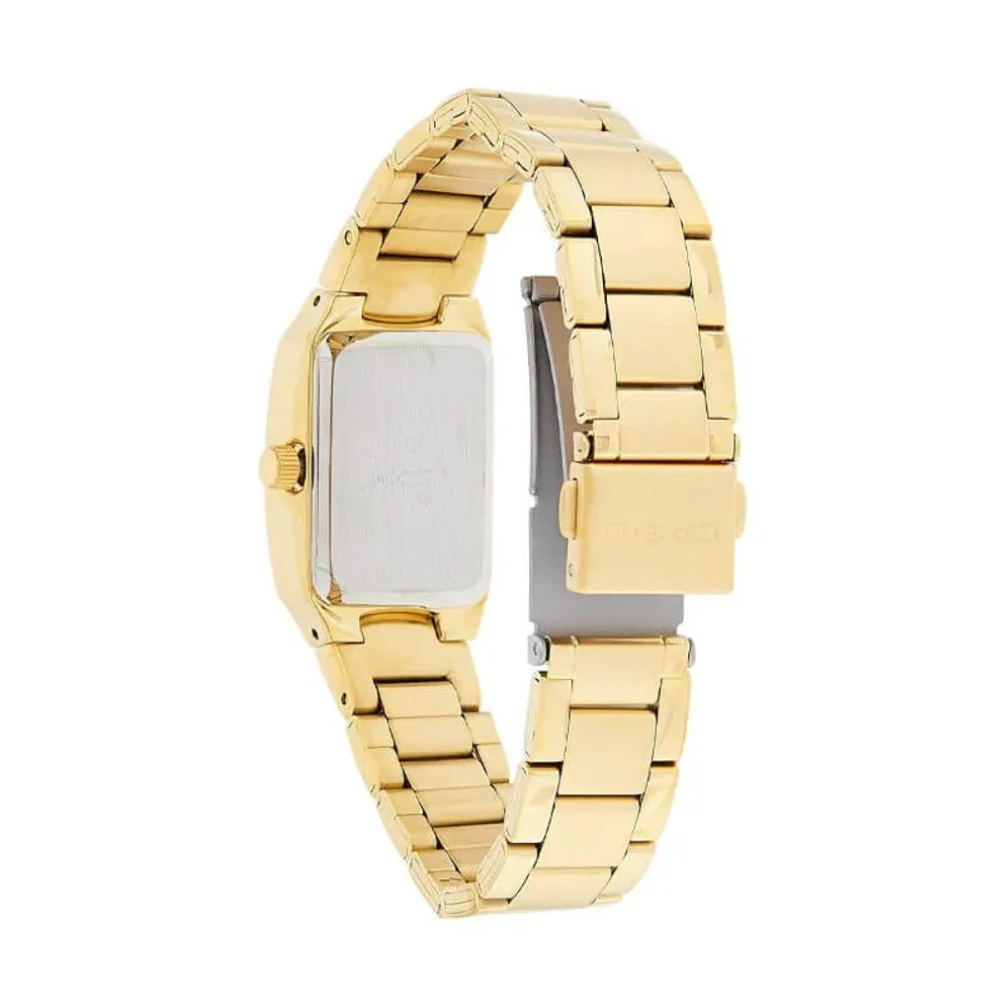 Reloj Casio LTP-1165N-9C En Acero Dorado Elegante Para Mujer