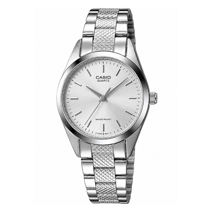 Reloj Casio LTP-1274D-7A Elegante En Acero Para Mujer