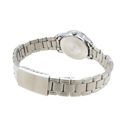 Reloj Casio LTP-1274D-7A Elegante En Acero Para Mujer