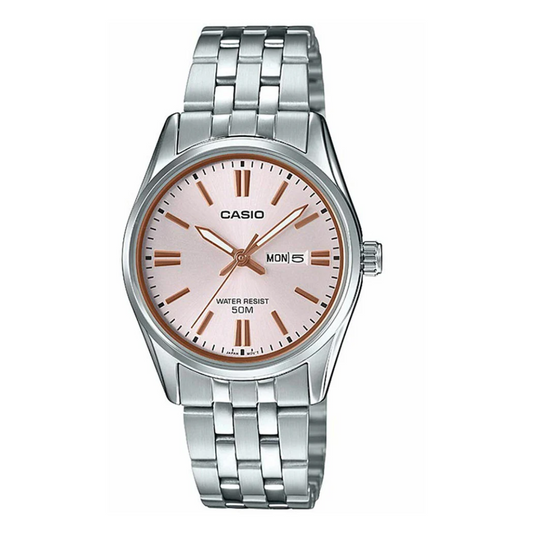 Reloj Casio LTP-1335D-4A En Acero Para Mujer
