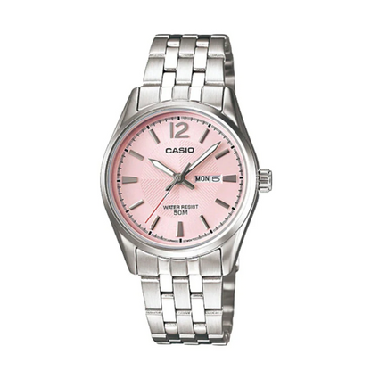 Reloj Casio LTP-1335D-5A Para Dama En Acero