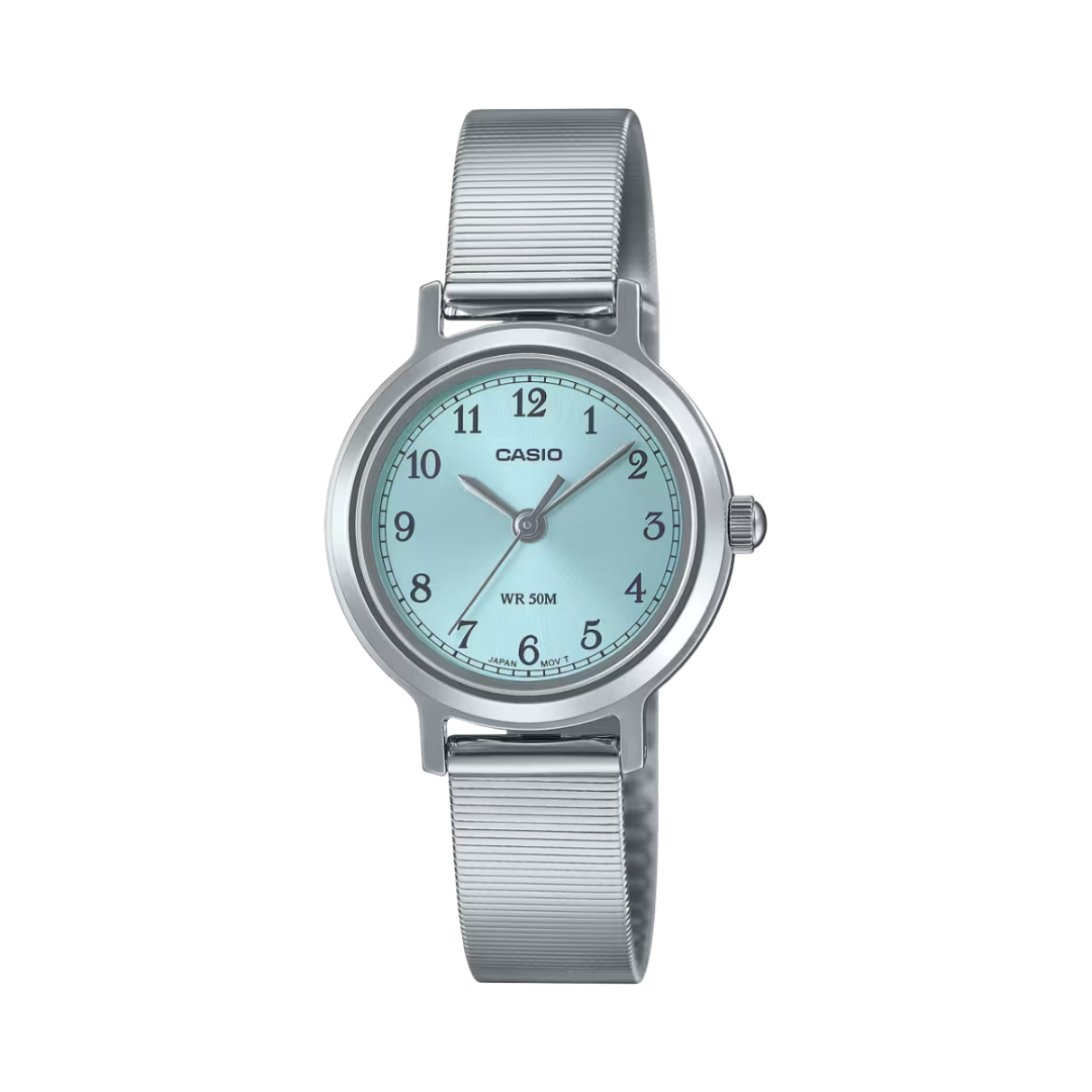 Reloj Casio LTP-B170D-2B En Acero Para Mujer