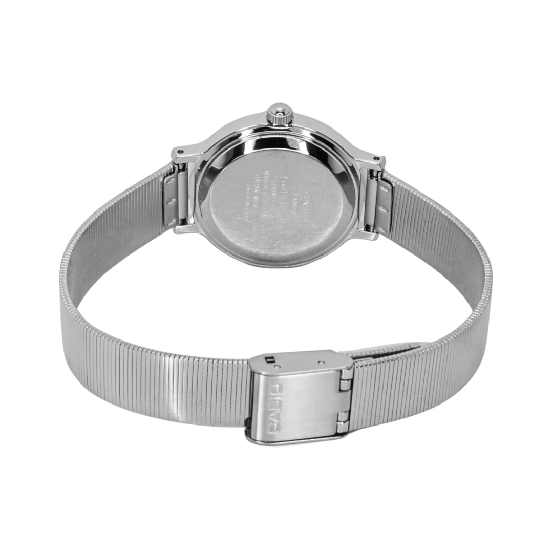 Reloj Casio LTP-B170D-2B En Acero Para Mujer