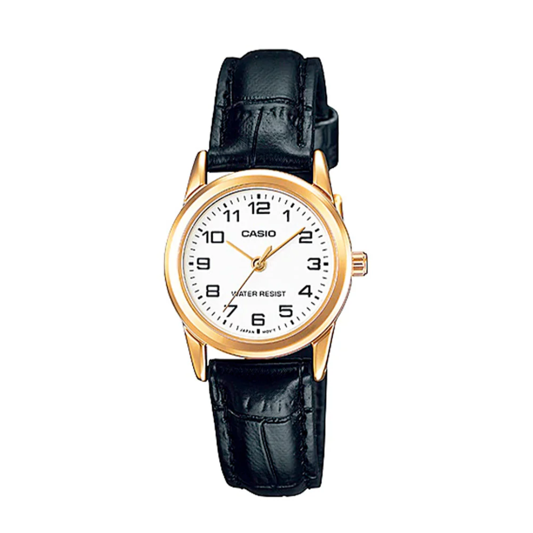 Reloj Casio LTP-V001GL-7B En Cuero Para Mujer