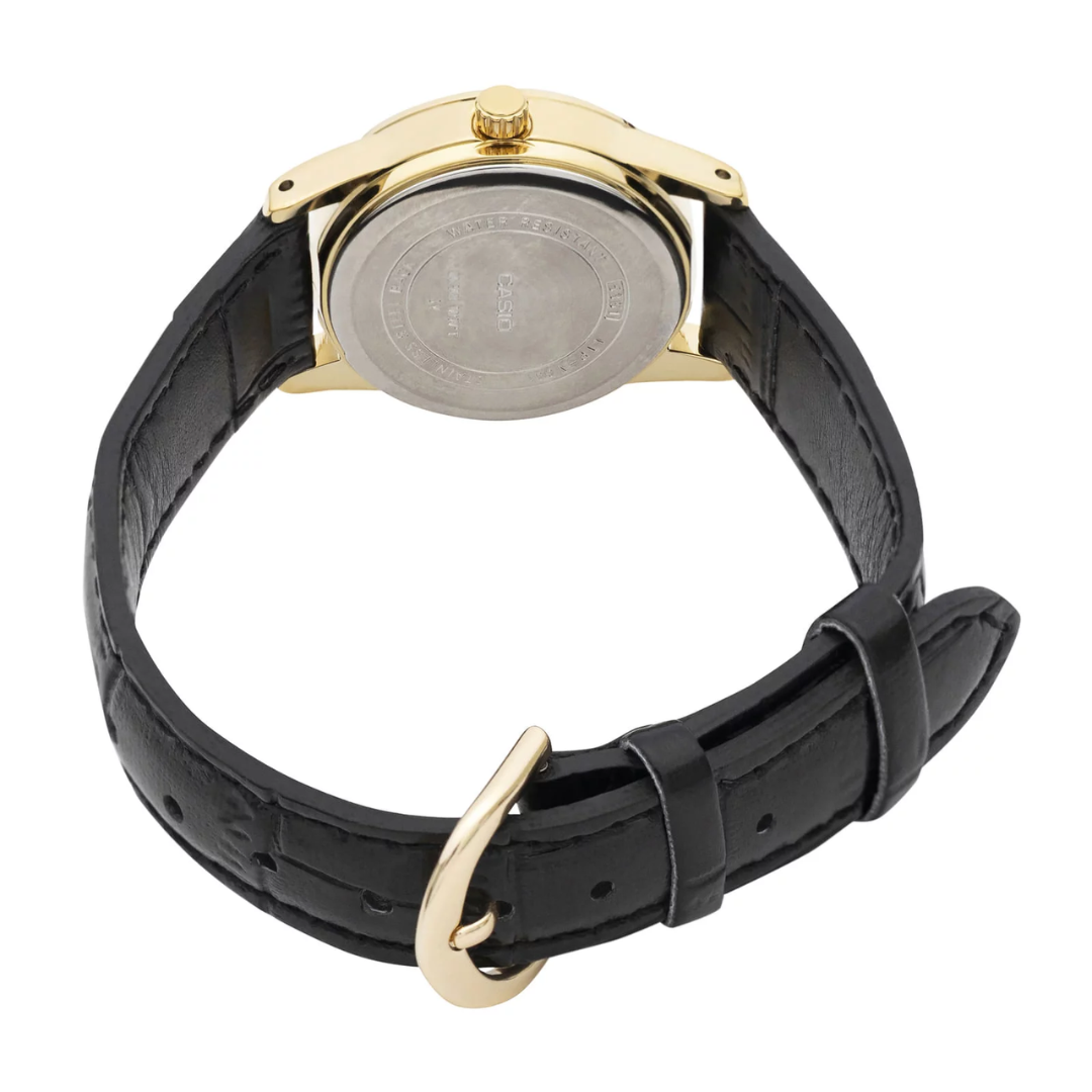 Reloj Casio LTP-V001GL-7B En Cuero Para Mujer