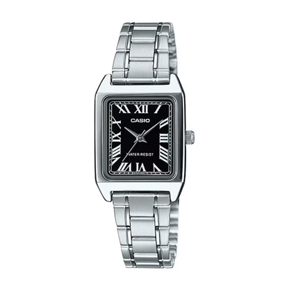 Reloj Casio LTP-V007D-1B En Acero Elegante Para Mujer