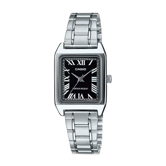 Reloj Casio LTP-V007D-1B En Acero Elegante Para Mujer