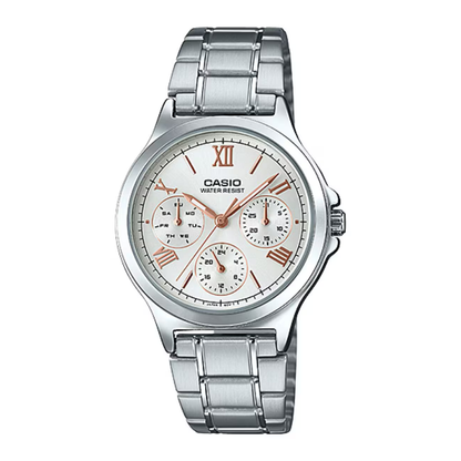 Reloj Casio LTP-V300D-7A2 En Acero Para Mujer