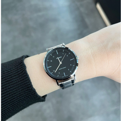 Reloj Casio LTP-VT03D-1B En Acero Para Dama