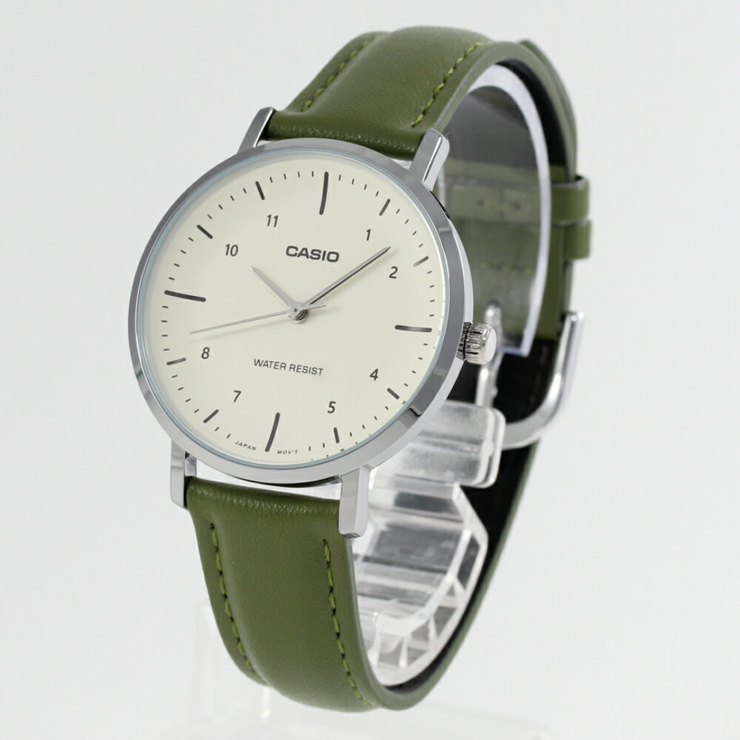 Reloj Casio LTP-VT03L-3B En Cuero Para Mujer