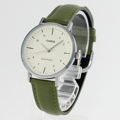 Reloj Casio LTP-VT03L-3B En Cuero Para Mujer