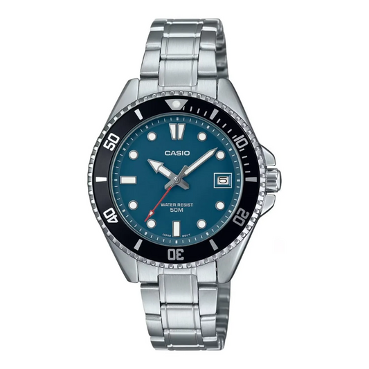 Reloj Casio MDV-10D-2A1 En Acero Para Hombre