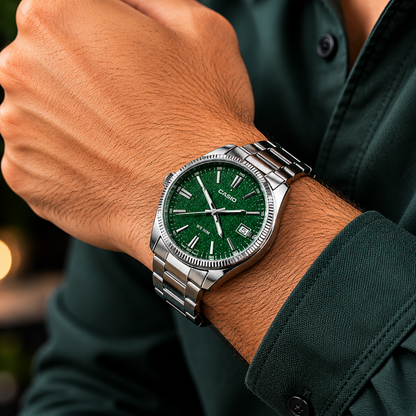 Reloj Casio MTP-1302DA-3A En Acero Elegante Para Hombre