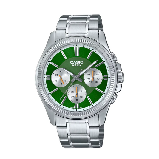 Reloj Casio MTP-1375D-3A En Acero Para Hombre