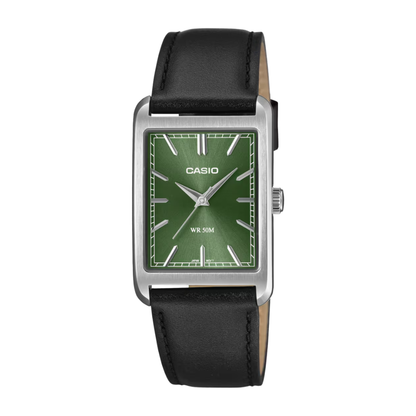 Reloj Casio MTP-B215L-3A En Cuero Para Hombre