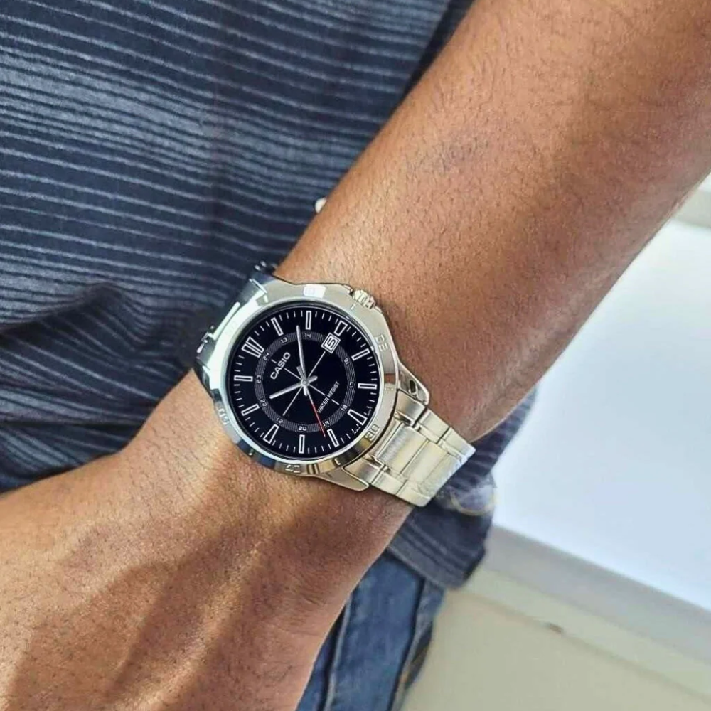 Reloj Casio MTP-V004D-1C Casual En Acero Para Hombre