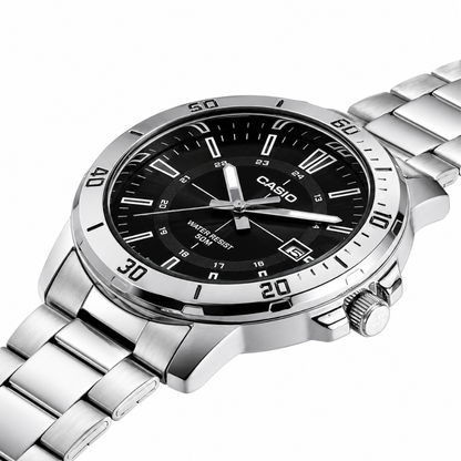Reloj Casio MTP-V004D-1C Casual En Acero Para Hombre