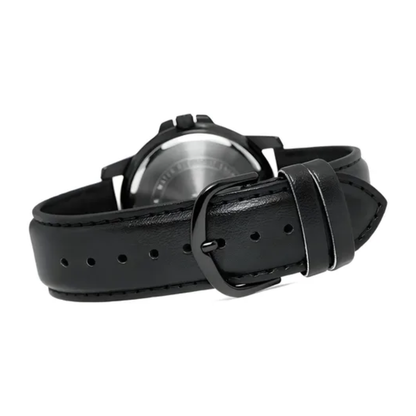 Reloj Casio MTP-VD01BL-1BV En Cuero Para Hombre