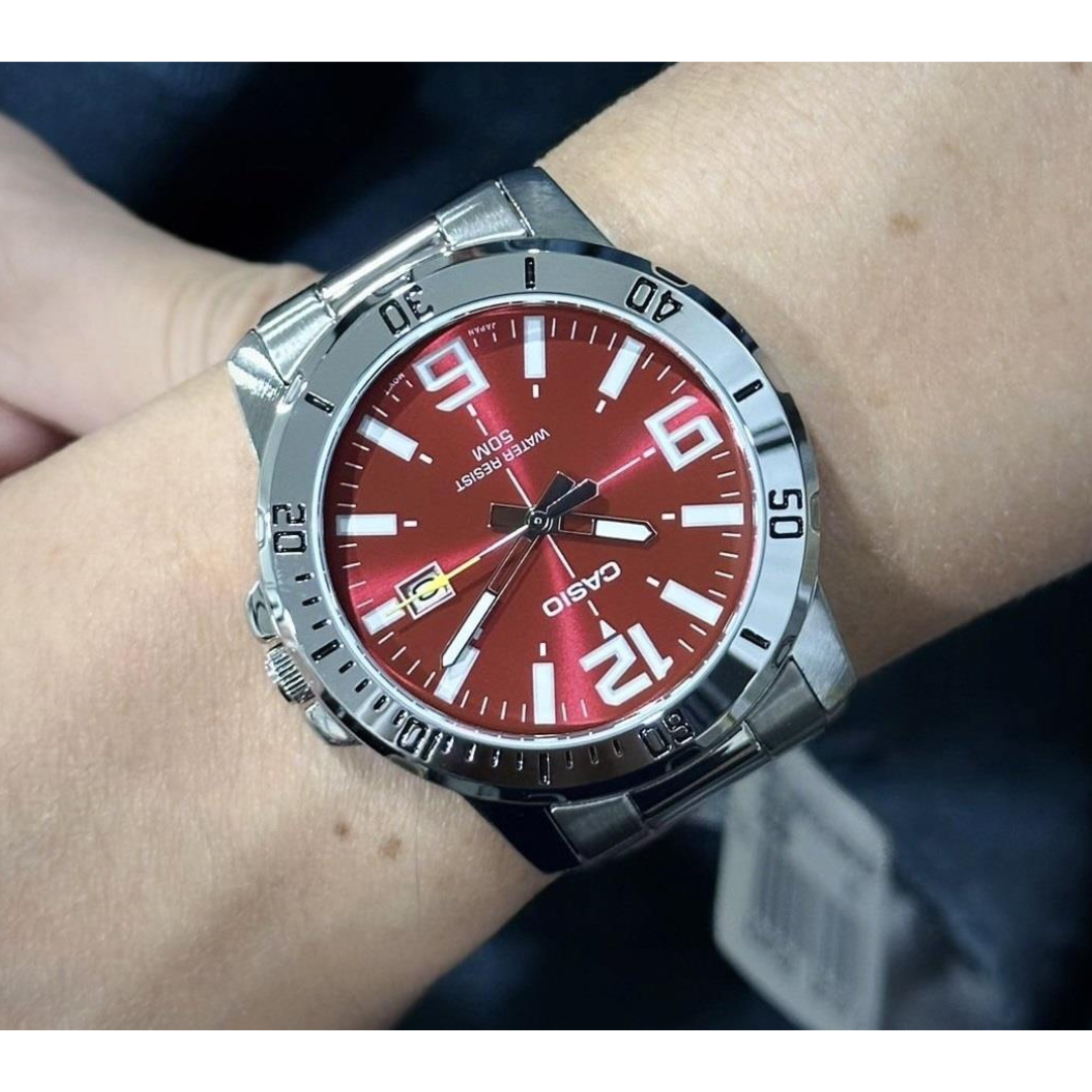 Reloj Casio MTP-VD01D-4B Para Hombre En Acero
