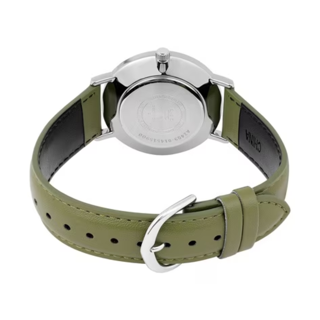 Reloj Casio MTP-VT03L-7B En Cuero Para Hombre