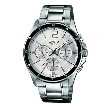 Reloj Casio Para Hombre Acero Original MTP-1374D-7AVDF
