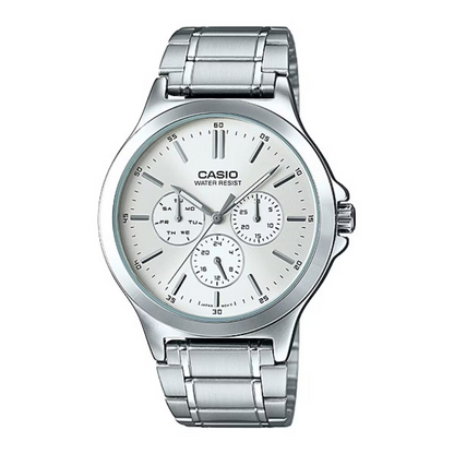 Reloj Casio Para Hombre Acero Original MTP-V300D-7AUDF