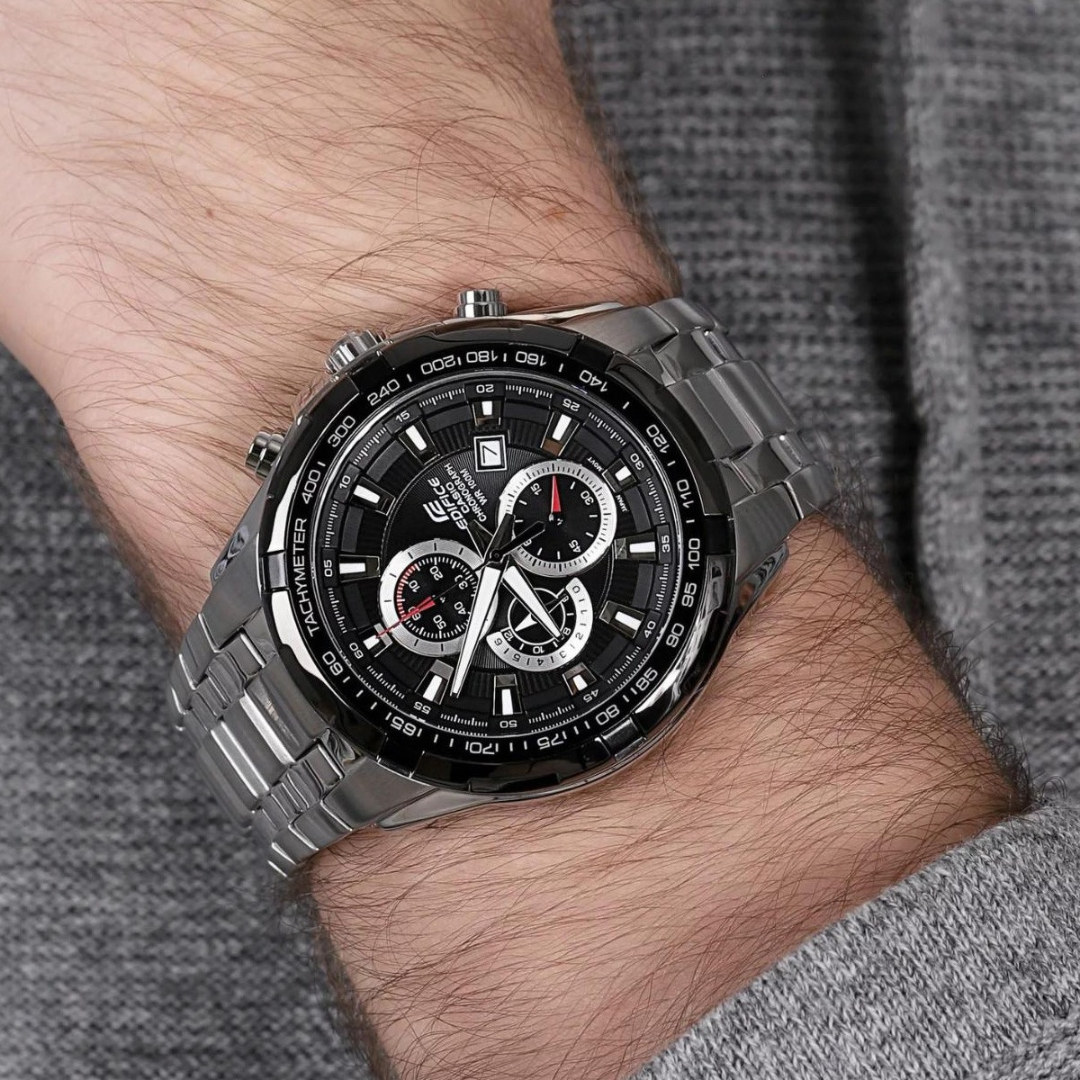 Reloj Casio Para Hombre EF-539D-1A En Acero