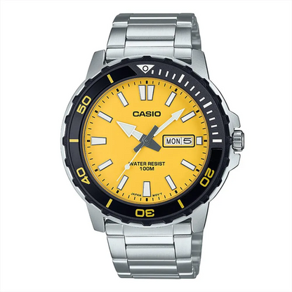 Reloj Casio Para Hombre MTD-125D-9AVDF En Acero