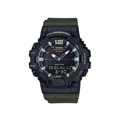 Reloj Casio Para Hombre Goma Original Hdc-700-3avdf