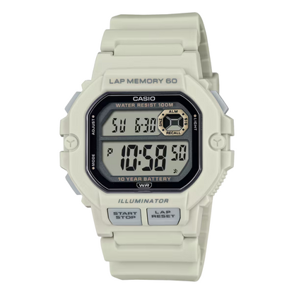 Reloj Casio WS-1400H-8A Deportivo En Resina Para Hombre